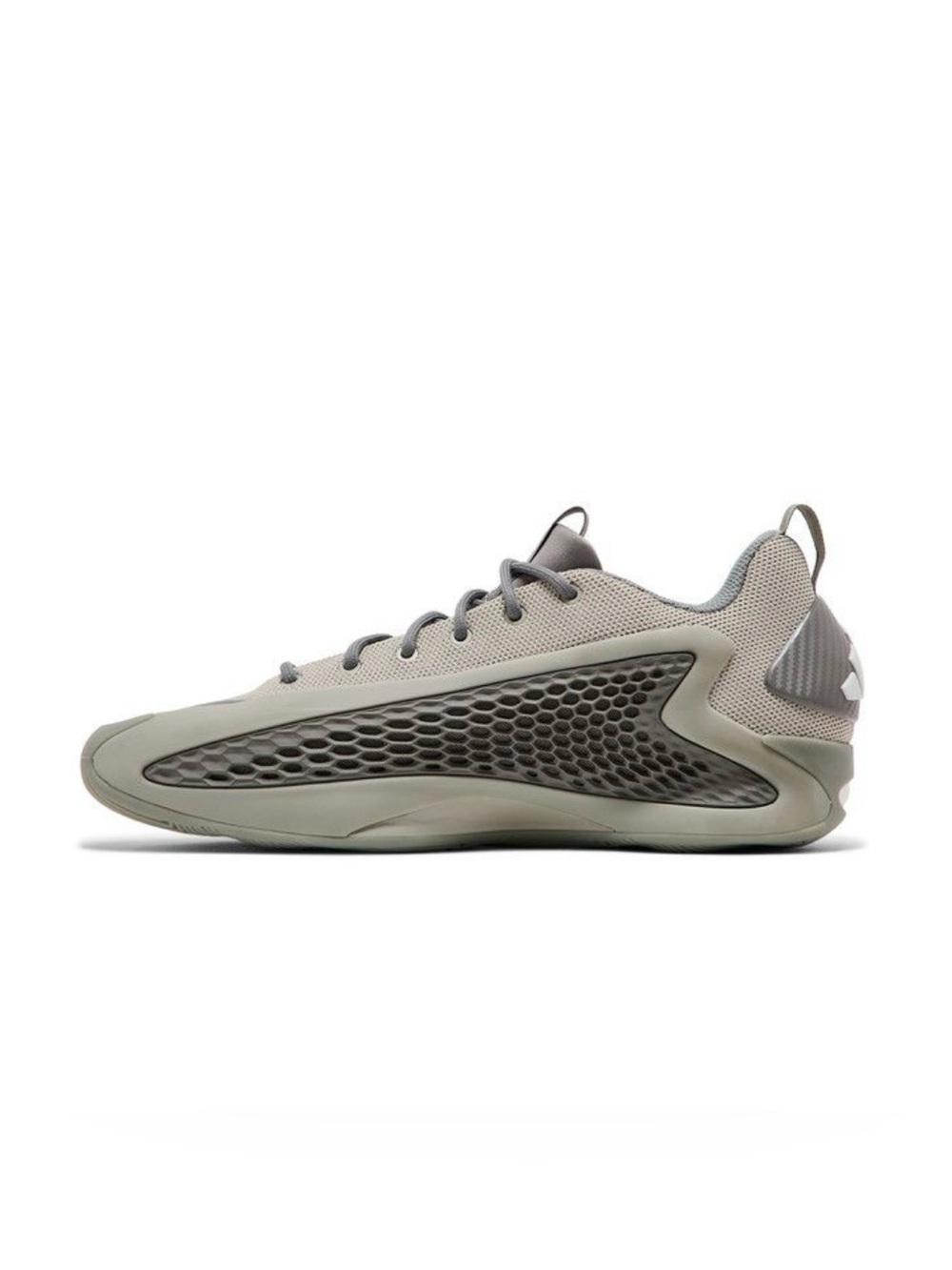 Adidas Anthony Edwards 1 Low Metallic Grey Basketball Shoes JS1775